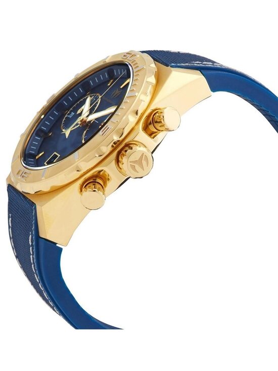 NWT Technomarine Reef Chronograph Quartz Blue Dial Men\'s Watch